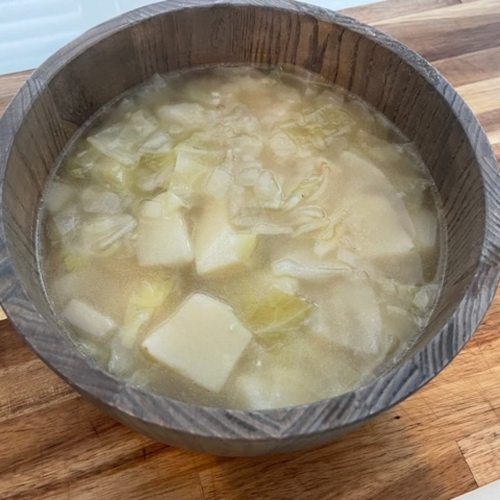 Colcannon Soup makes the perfect cozy Samhain soup!