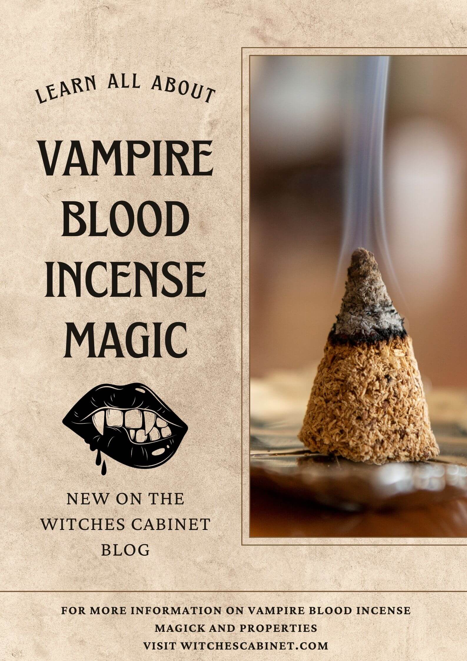 Vampire blood incense magic