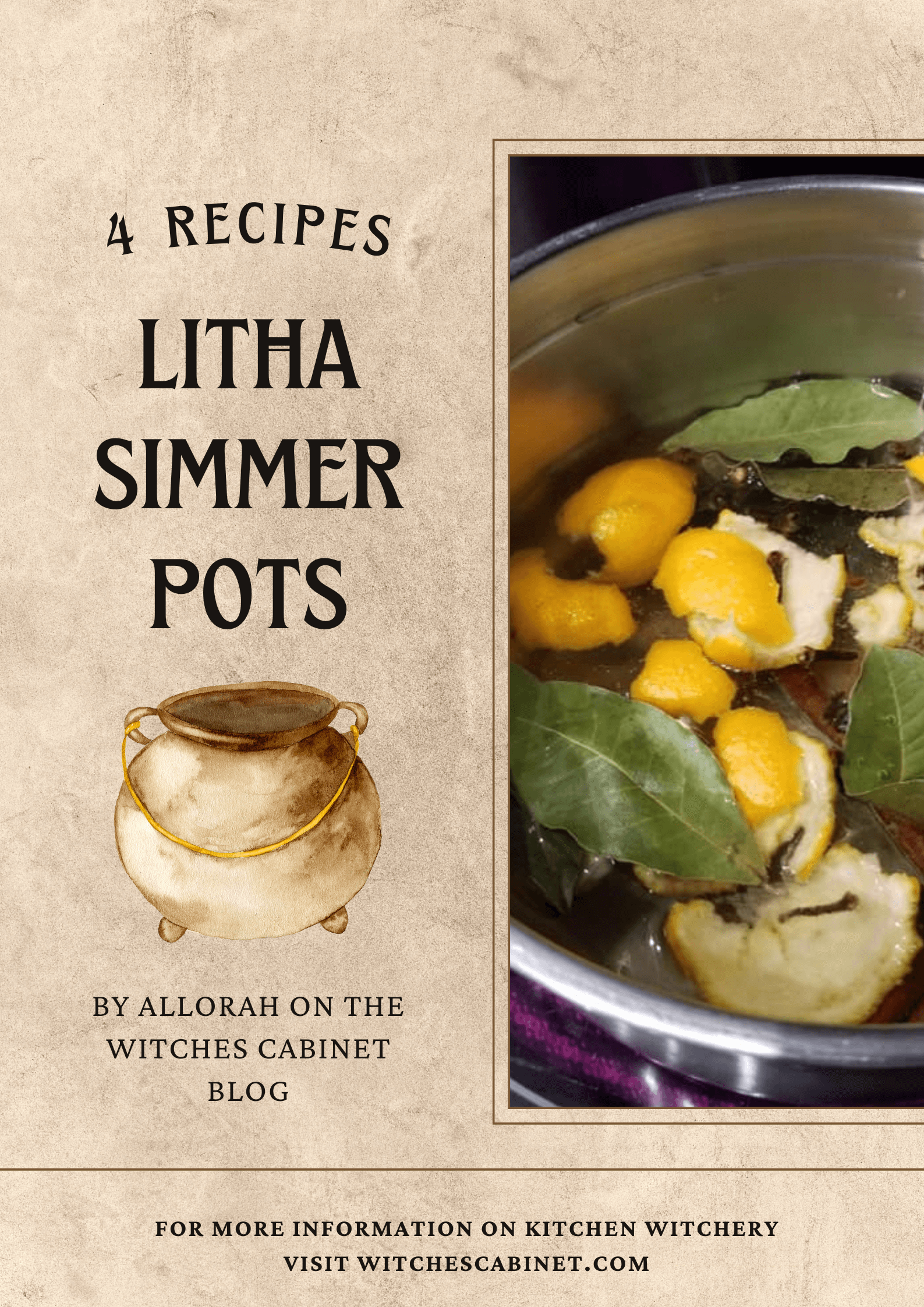 Simmer Pots for Litha / Summer Solstice