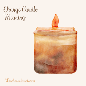 Orange Candle Meaning and Spells to Manifest