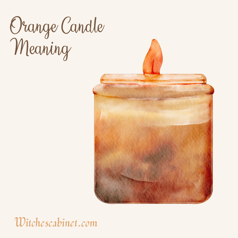 Orange Candle Meaning: Using Color Magic in Candle Spells