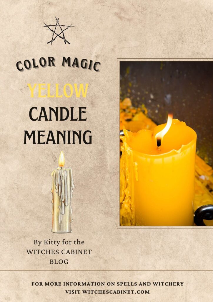 Yellow Candle Meaning in Magic